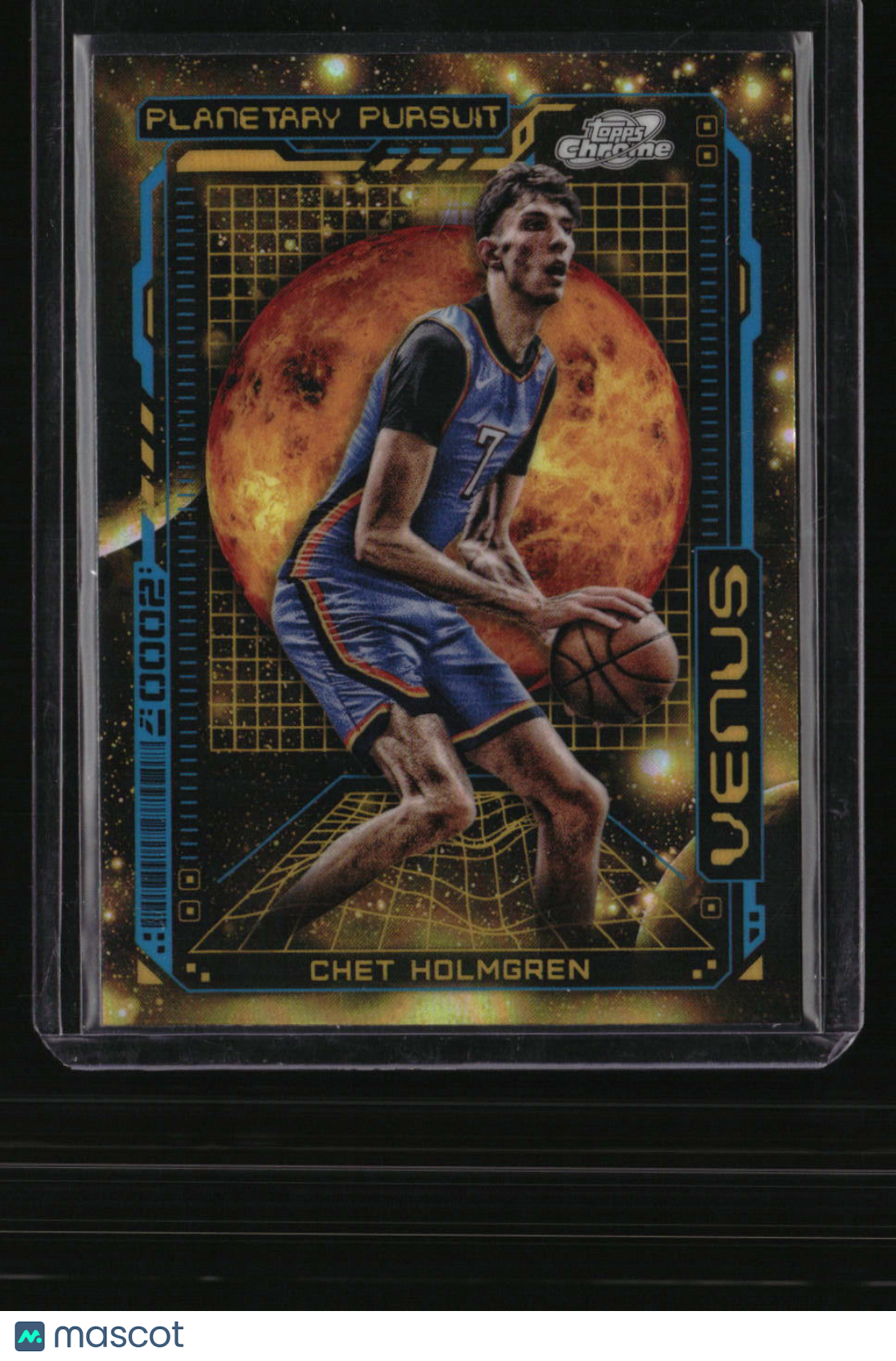 2023-24 Topps Chrome Cosmic Chet Holmgren Planetary Pursuit Venus