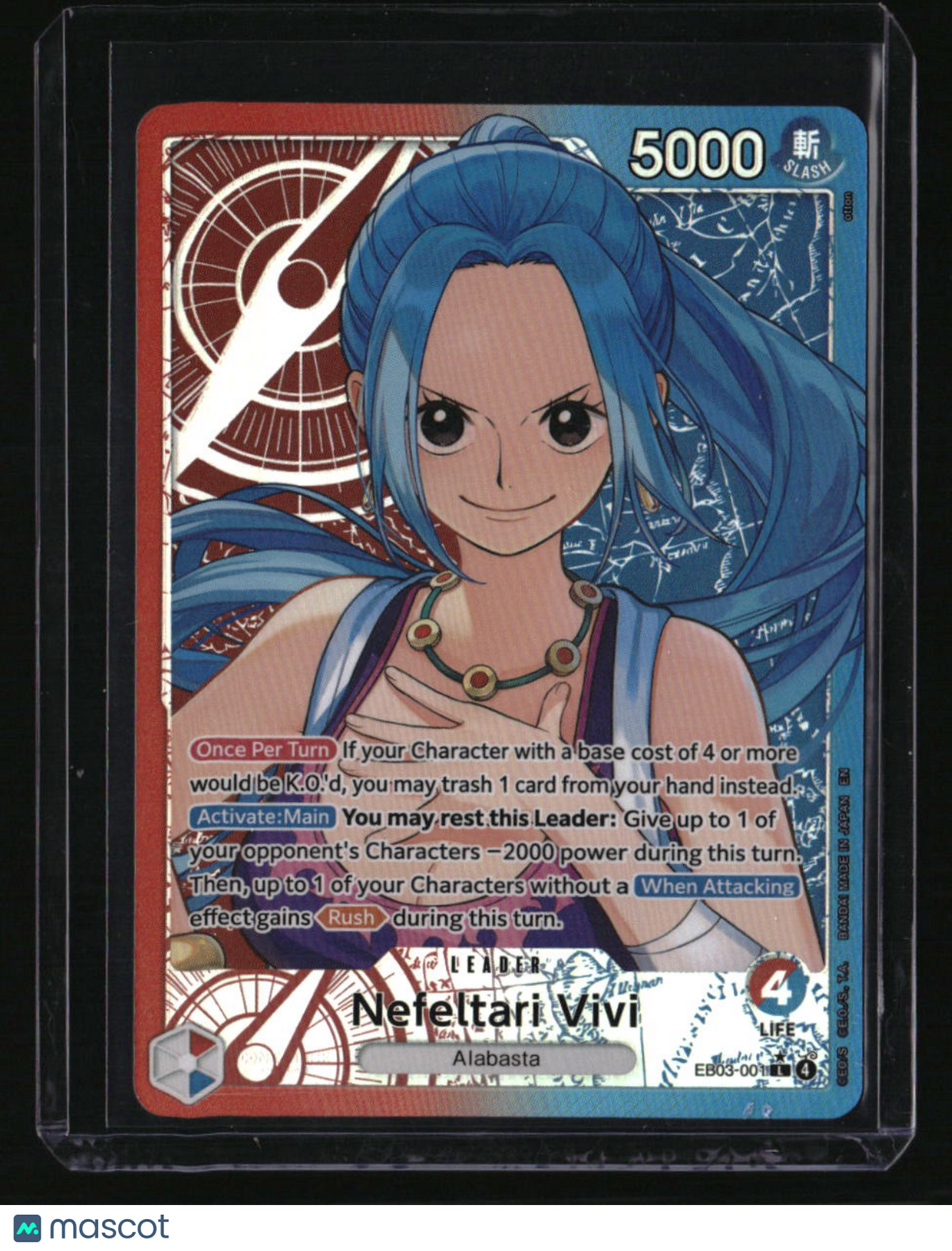 Extra Booster: One Piece Heroines Edition Nefeltari Vivi (001) (Alternate Art)