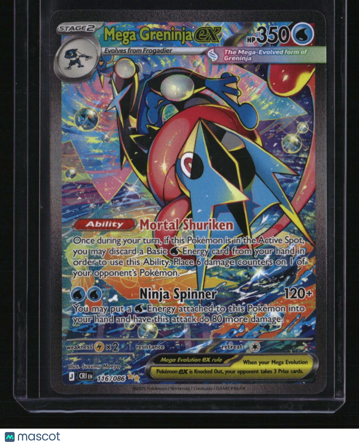 ME04: Chaos Rising Mega Greninja ex