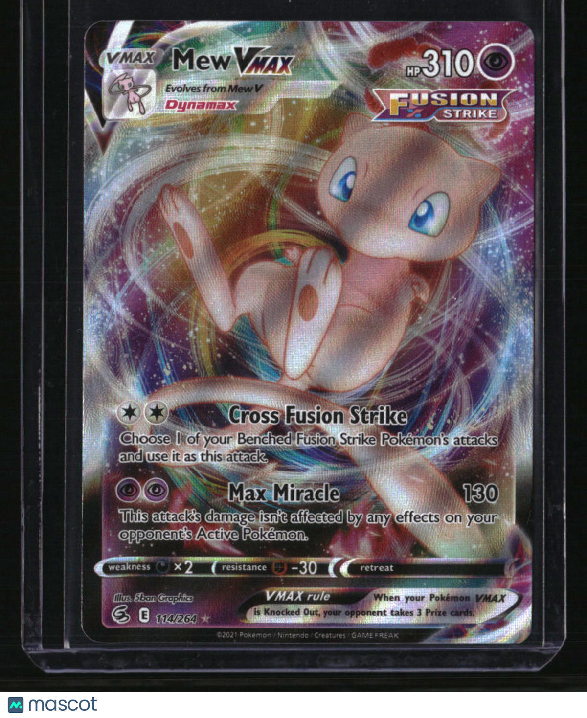 SWSH08: Fusion Strike Mew VMAX