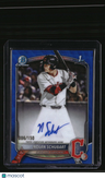 2025 Bowman Draft Nolan Schubart Chrome Prospect Autographs Blue Wave #/150