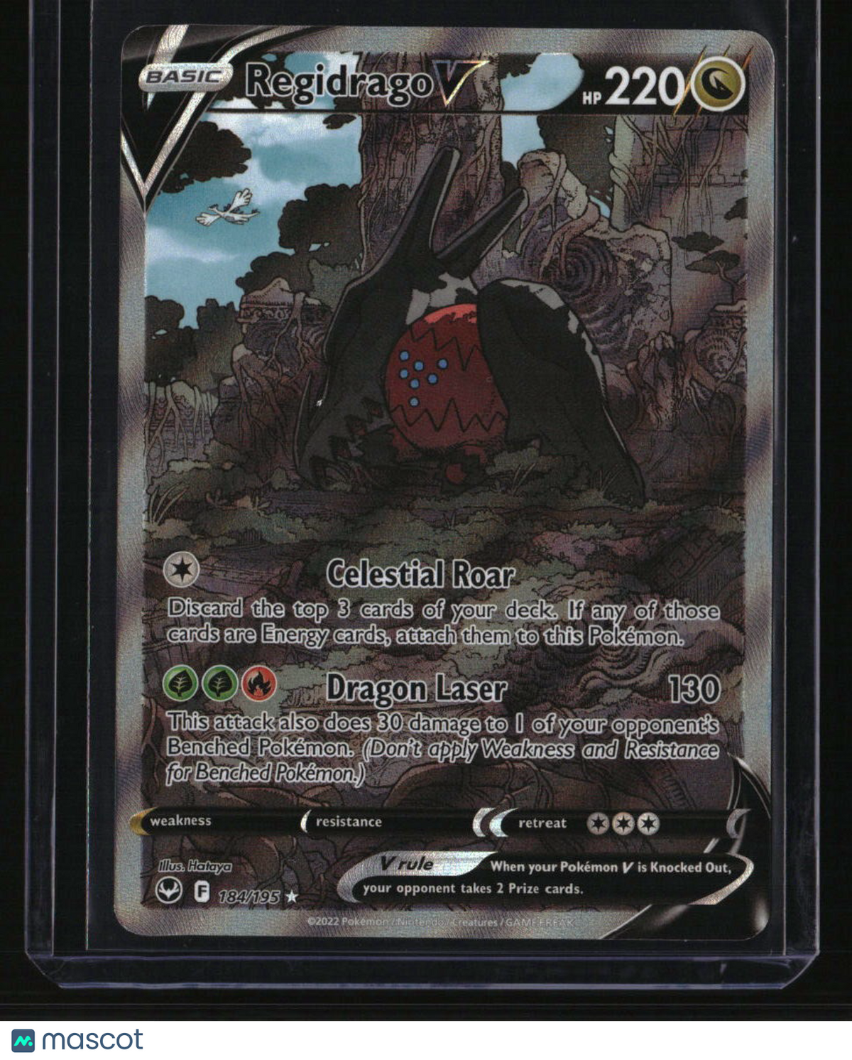 SWSH12: Silver Tempest Regidrago V (Alternate Full Art)