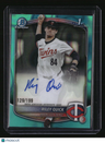 2025 Bowman Draft Riley Quick Chrome Prospect Autographs Aqua Lava #/199