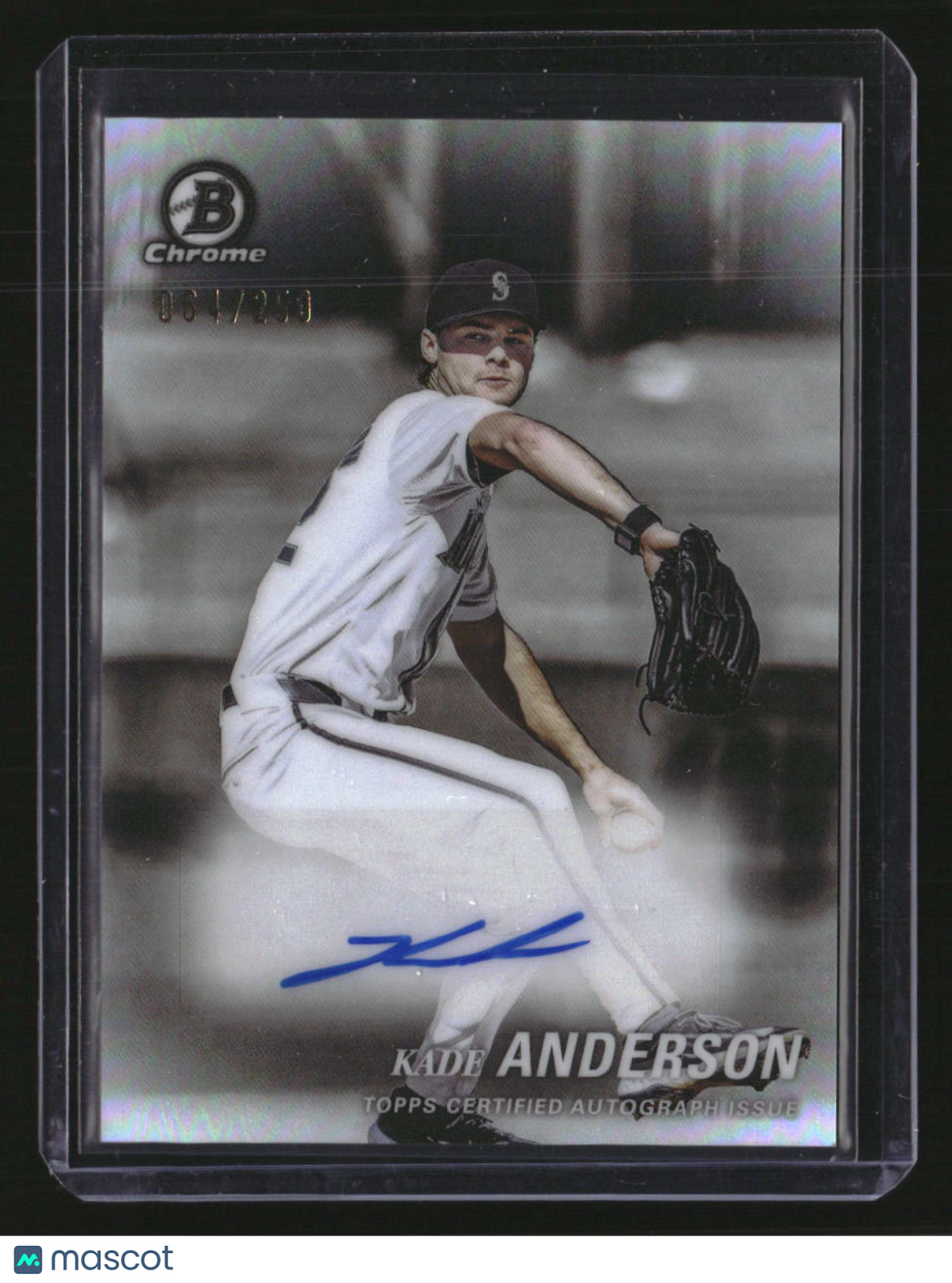 2025 Bowman Draft Kade Anderson Achromatic Autographs