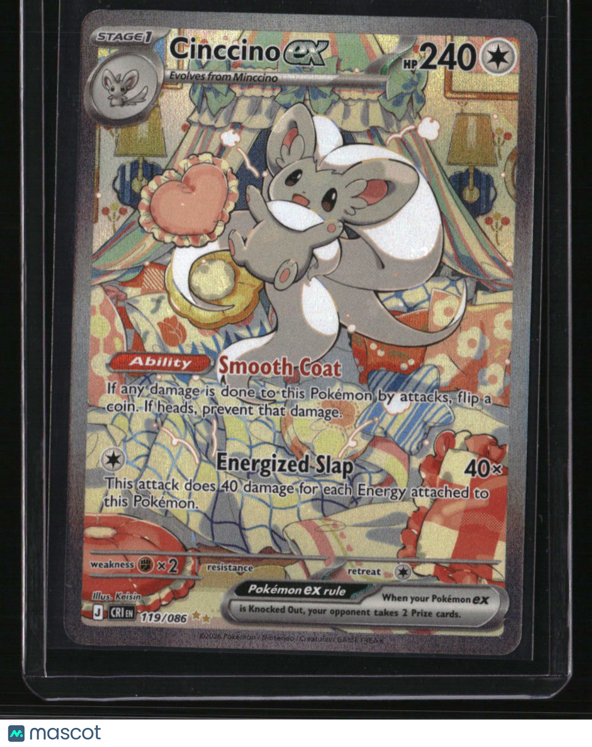 ME04: Chaos Rising Cinccino ex