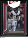2025 Topps Chrome Chris Olave Chrome Autographs Magenta Refractor #/399
