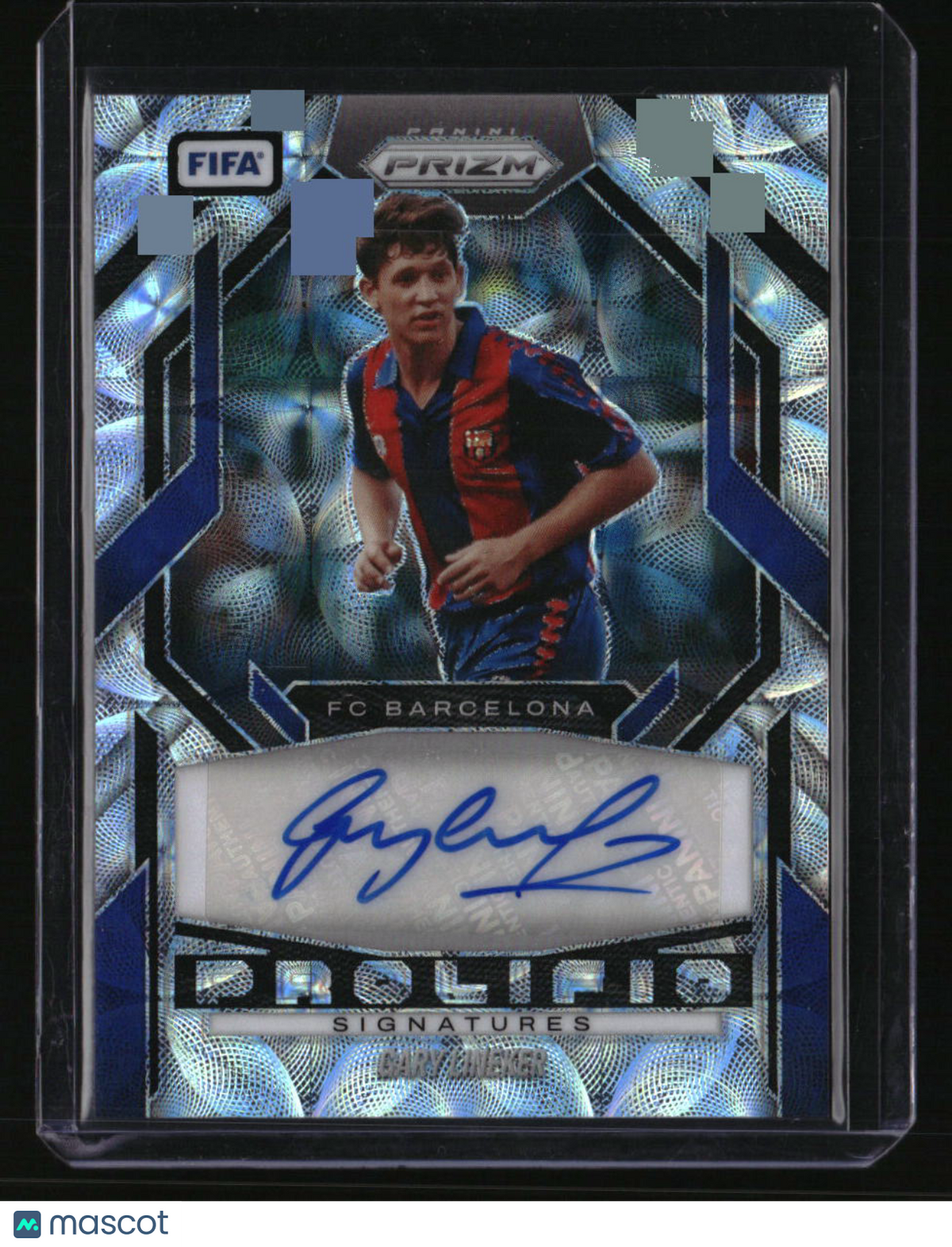 2025-26 Panini Prizm FIFA Gary Lineker Prolific Signatures Choice