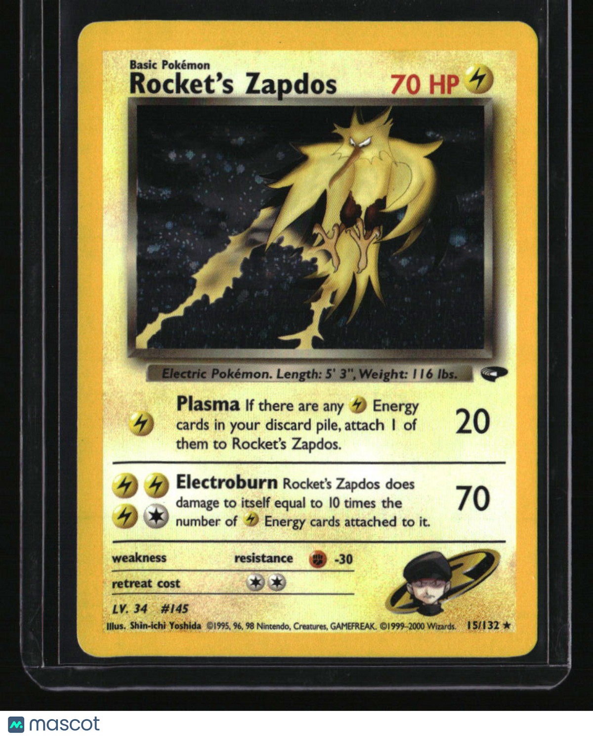 Gym Challenge Rocket's Zapdos