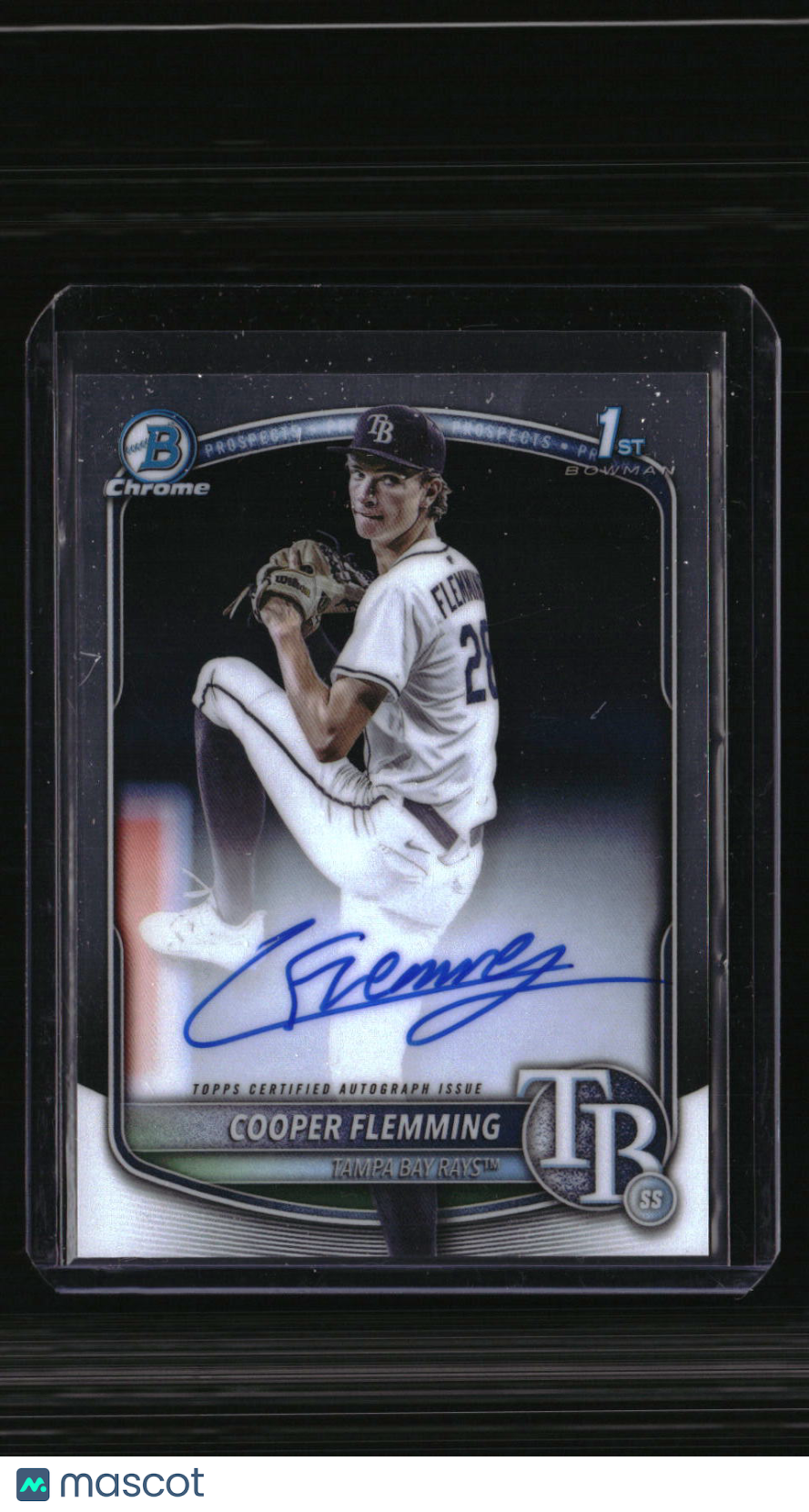 2025 Bowman Draft Cooper Flemming Chrome Prospect Autographs
