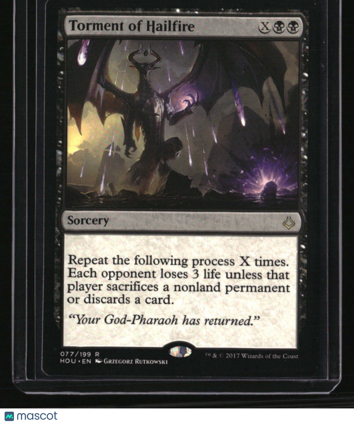 Hour of Devastation Torment of Hailfire