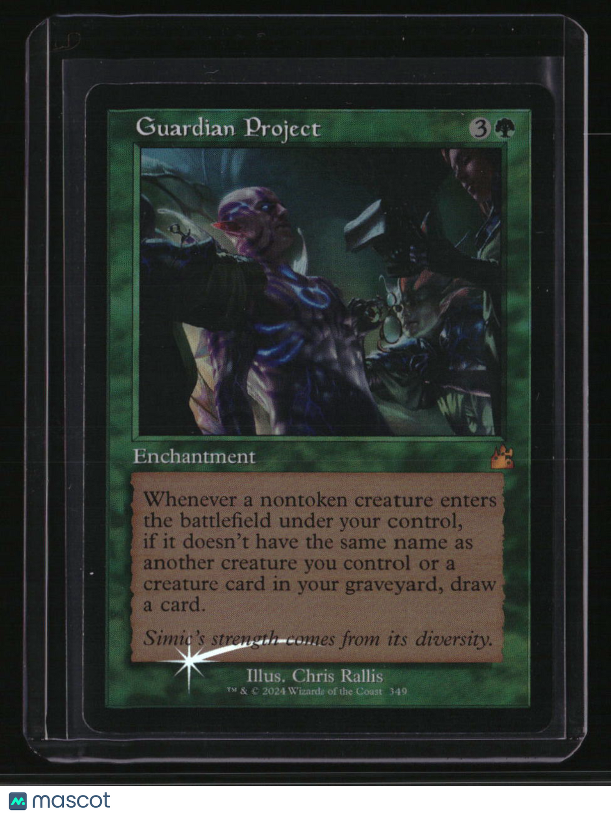 Ravnica Remastered Guardian Project (Retro Frame) Foil