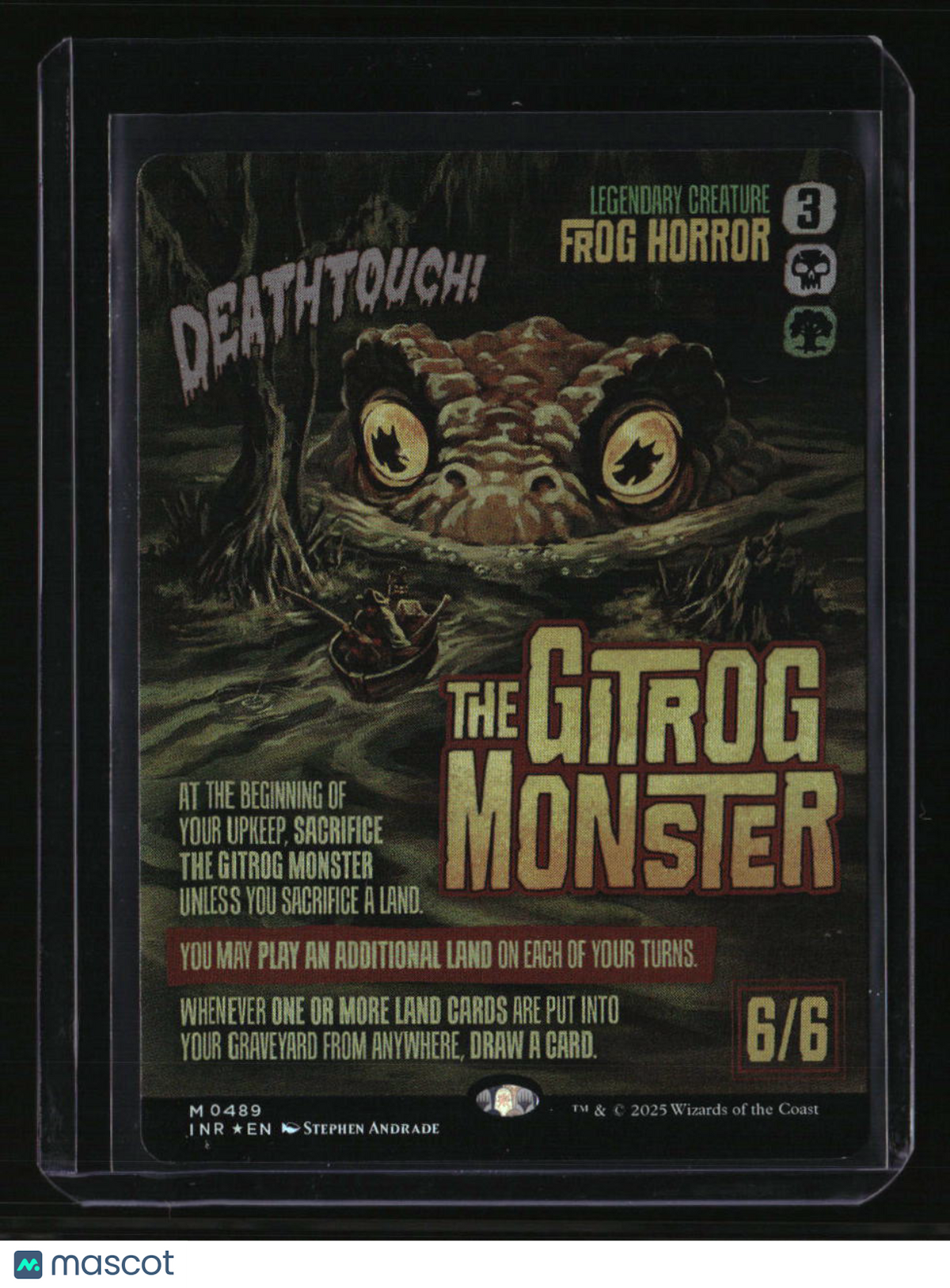 Innistrad Remastered The Gitrog Monster (Showcase) Foil