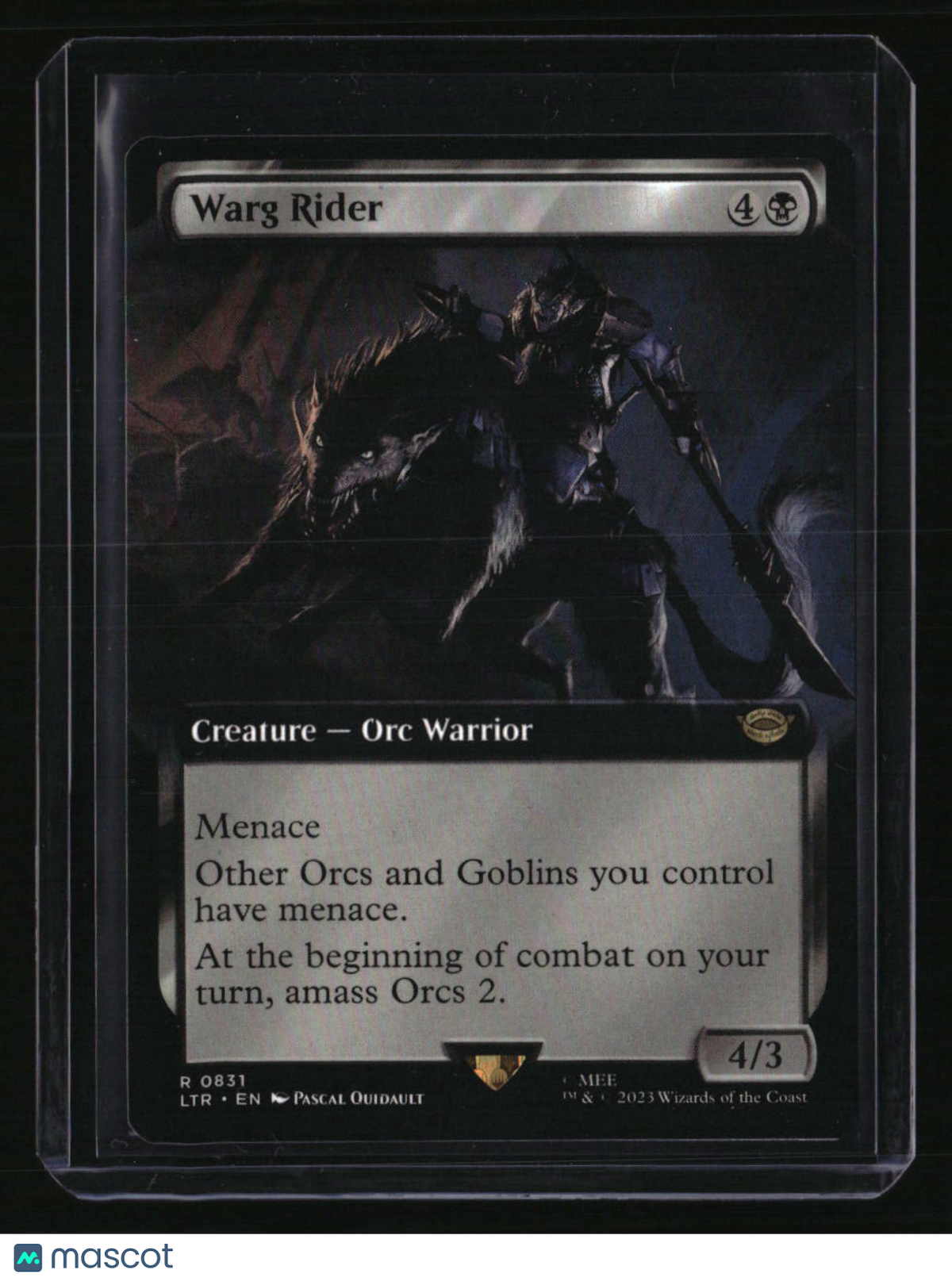 The Lord of the Rings: Tales of Middle-earth Warg Rider (Extended Art)