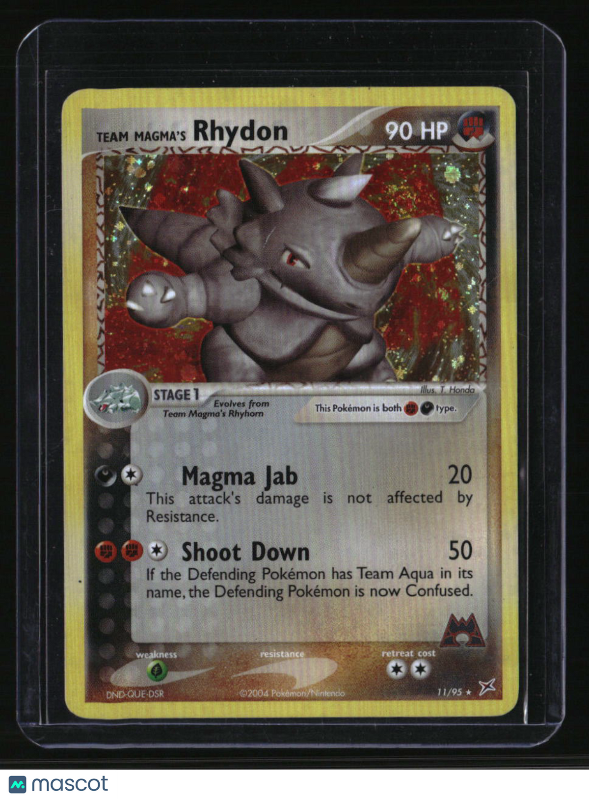 Team Magma vs Team Aqua Team Magma's Rhydon