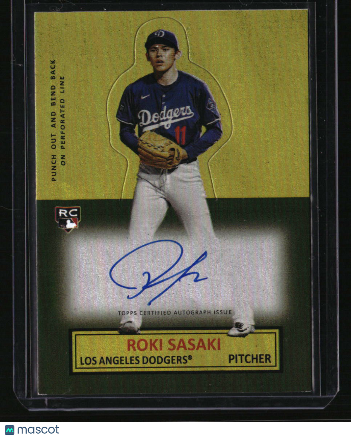 2025 Topps Archives Roki Sasaki 1964 Topps Stand-Ups Autographs