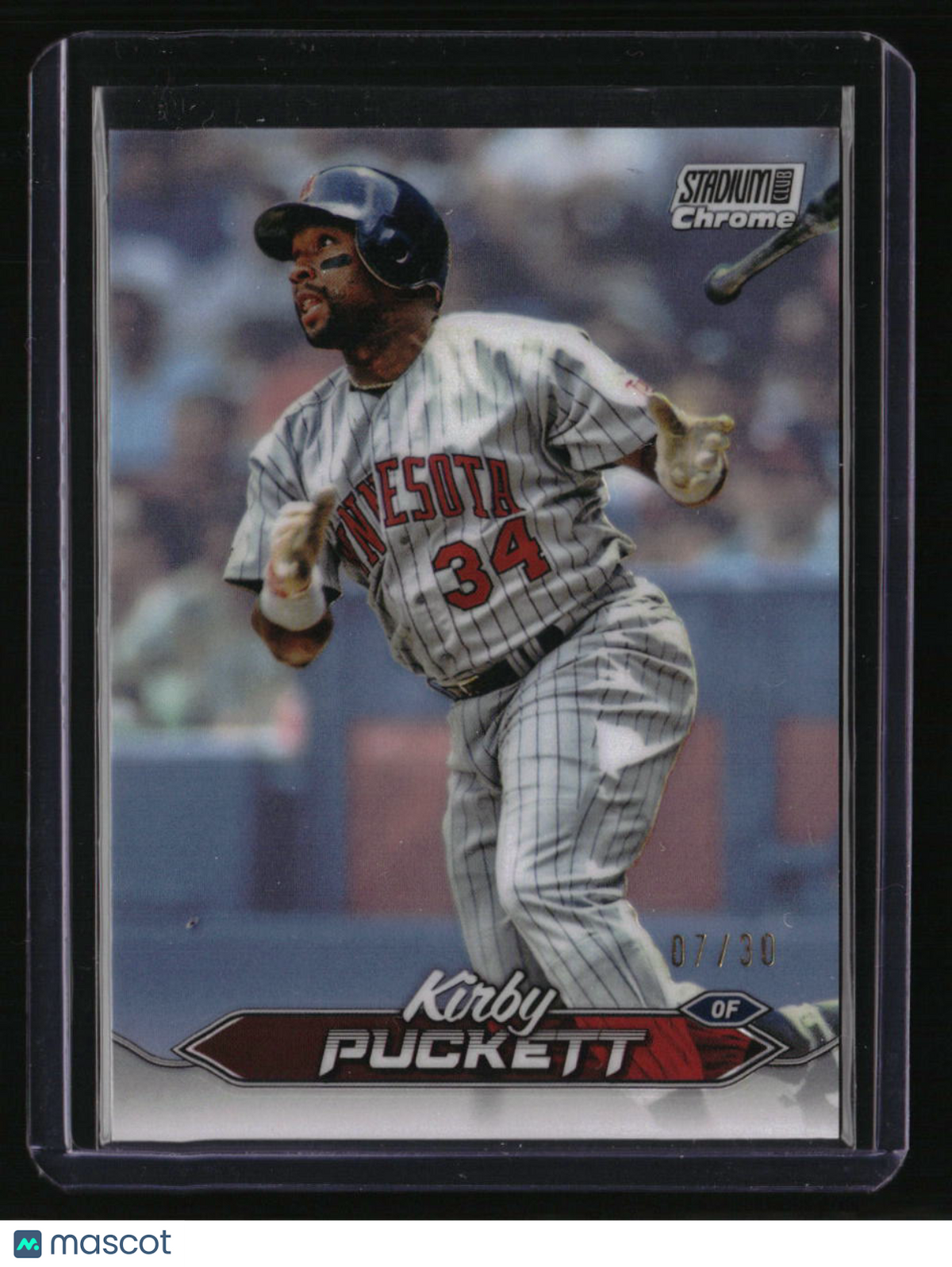 2024 Stadium Club Kirby Puckett Chrome Pearl White Refractors #/30