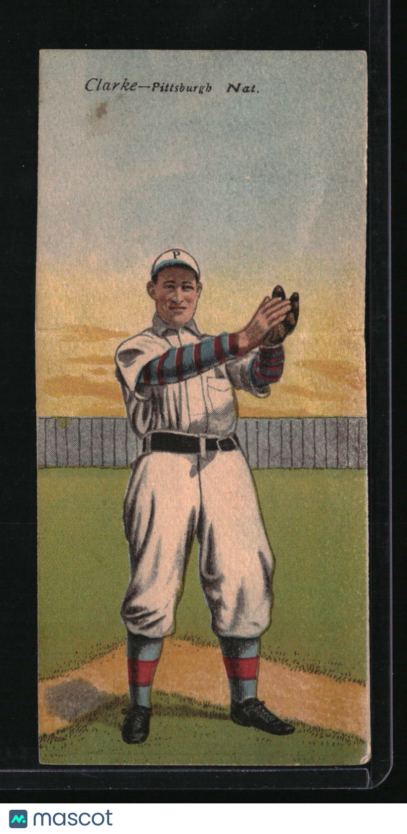 1911 Mecca Double Folders T201 Fred Clarke / Bobby Byrne