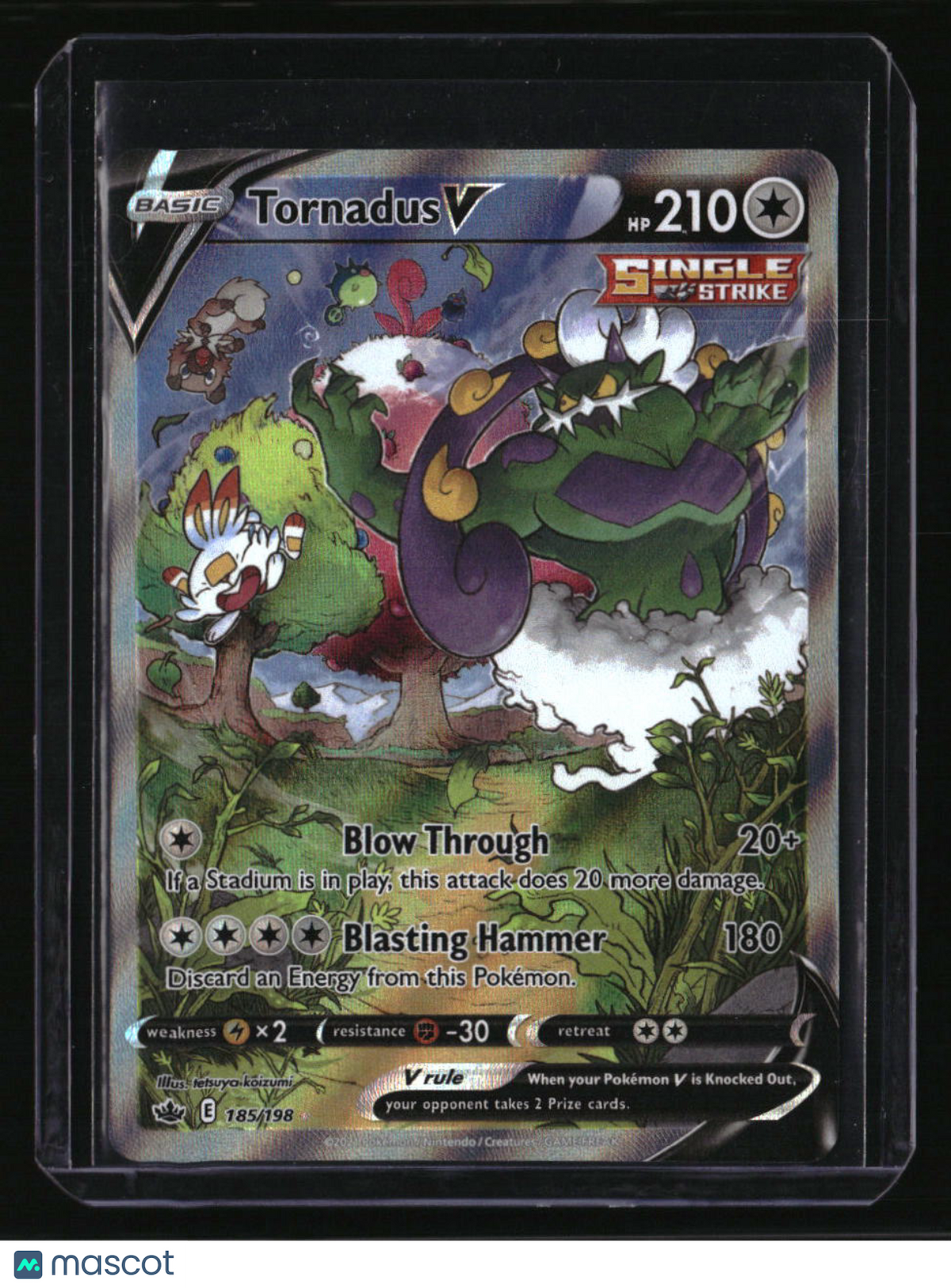 SWSH06: Chilling Reign Tornadus V (Alternate Full Art)