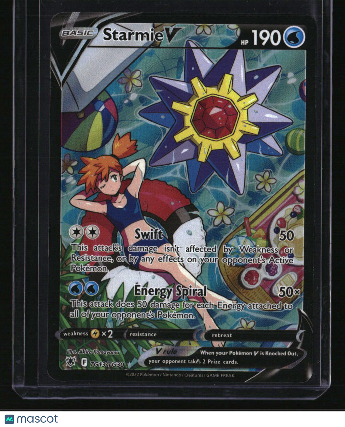 SWSH10: Astral Radiance Trainer Gallery Starmie V