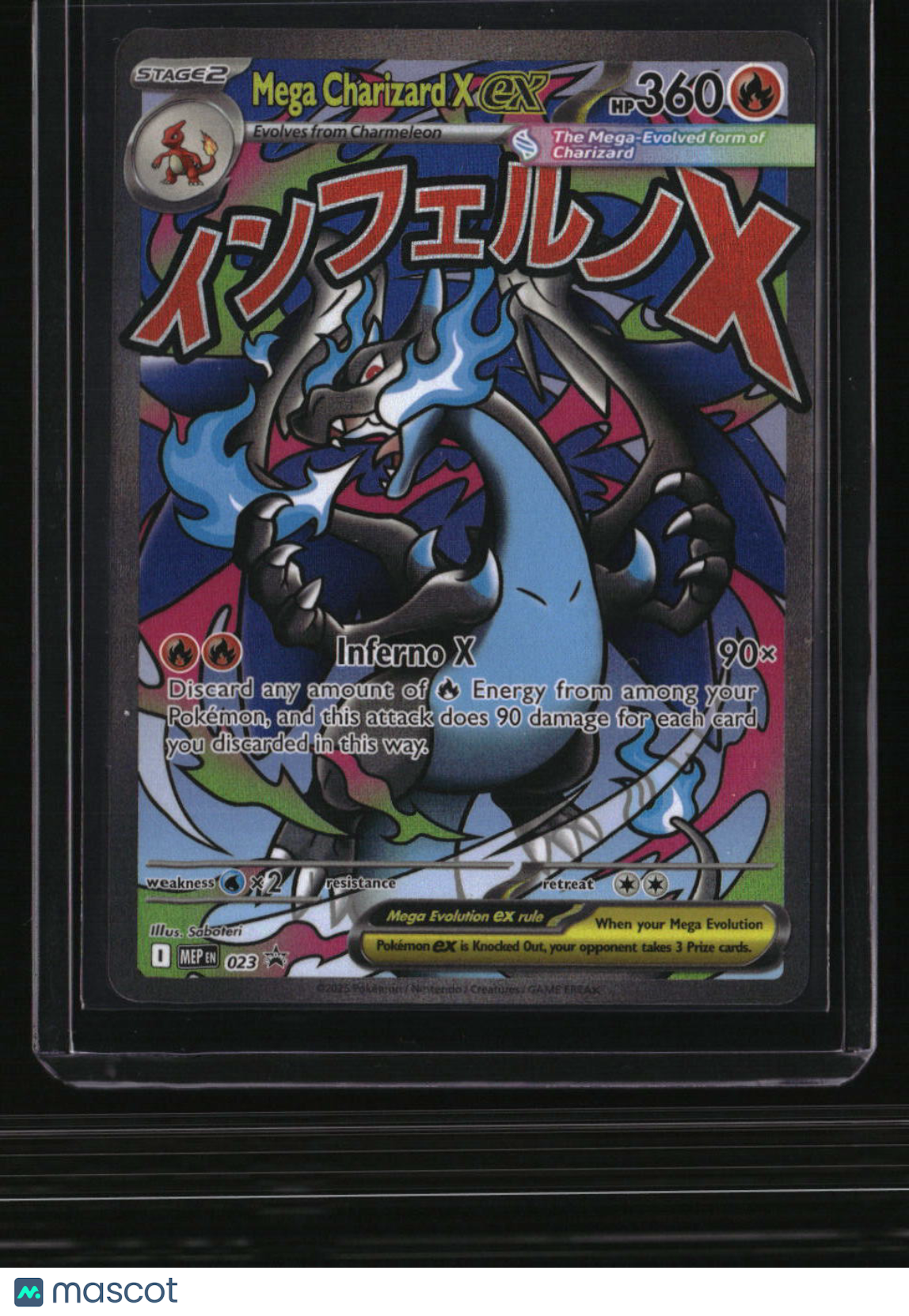 ME: Mega Evolution Promo Mega Charizard X ex