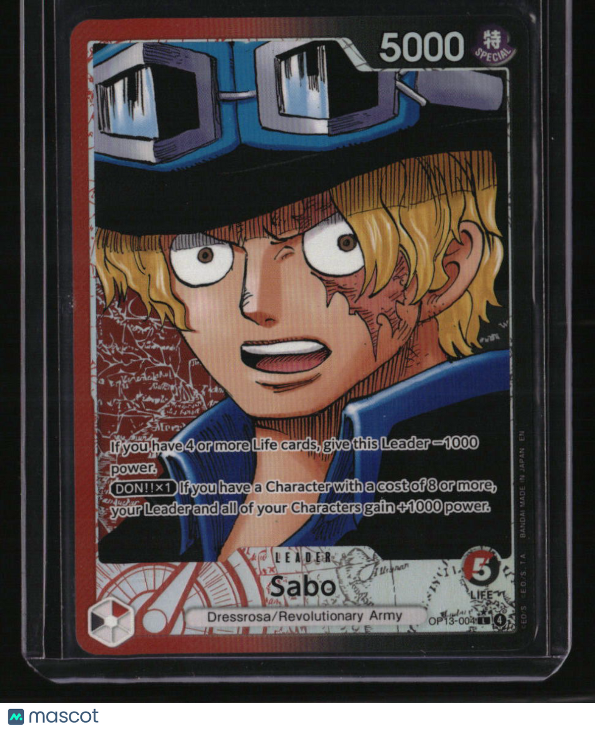 Carrying On His Will Sabo (Alternate Art Leader)