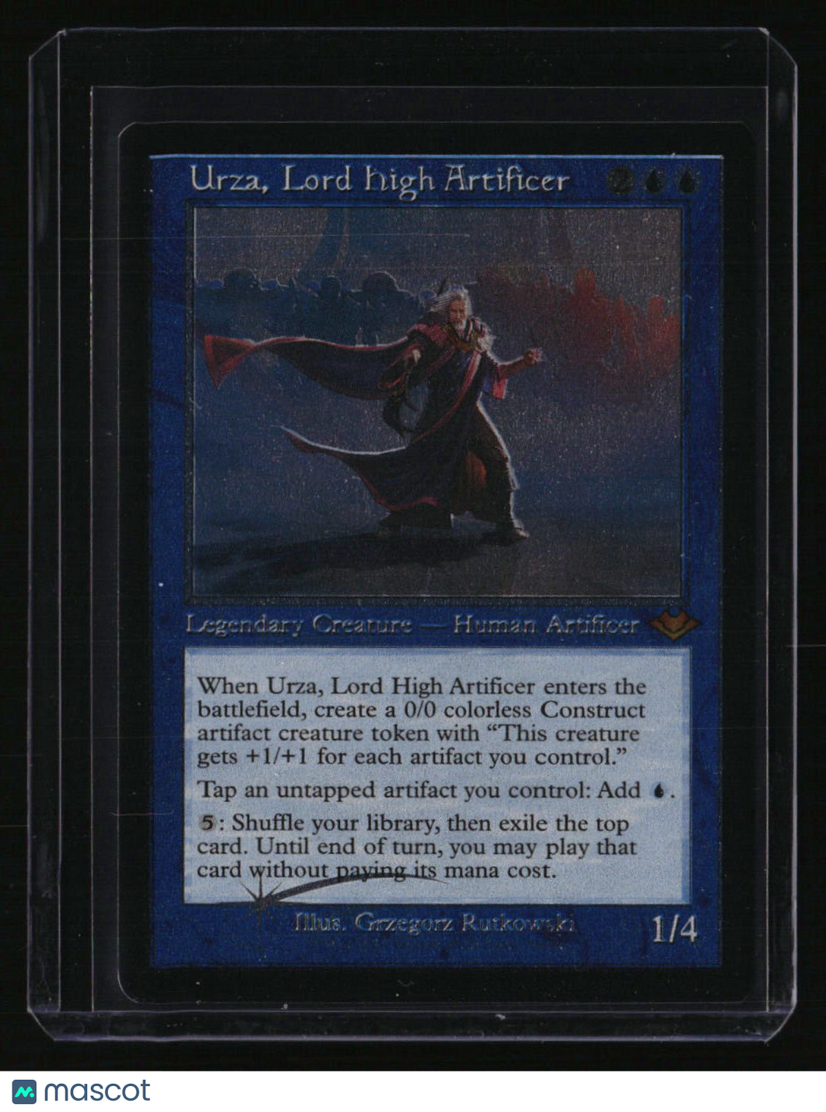 Modern Horizons Urza, Lord High Artificer (Retro Frame) (Foil Etched)