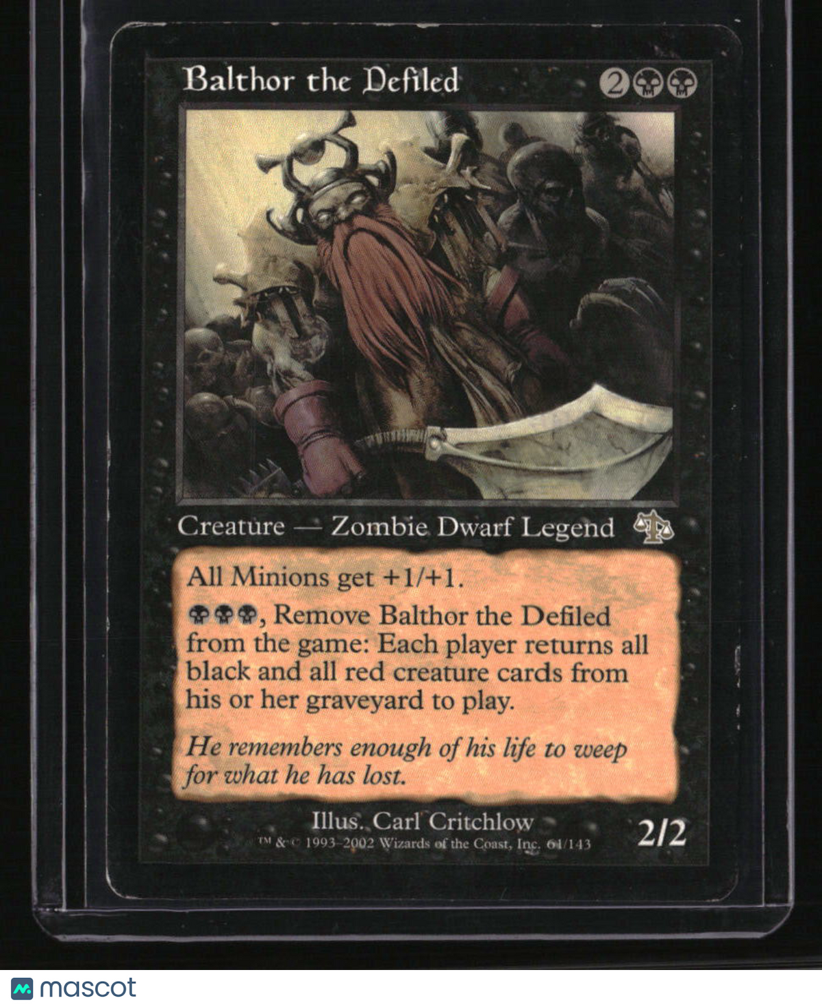 Judgment Balthor the Defiled