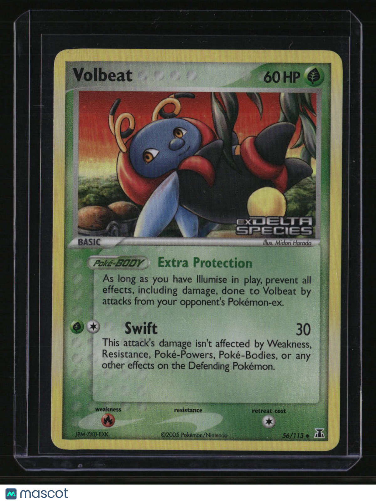 EX Delta Species Volbeat Reverse Holo