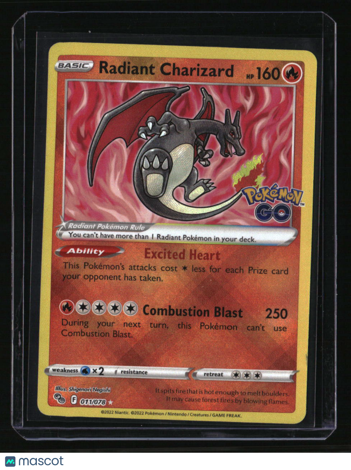 Pokemon GO Radiant Charizard
