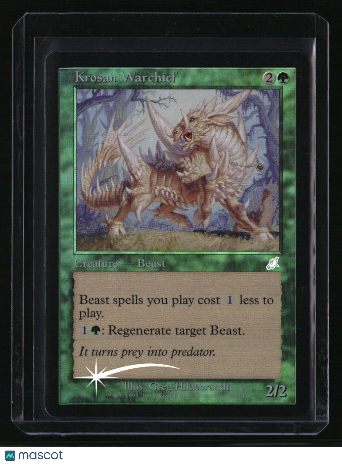Scourge Krosan Warchief Foil
