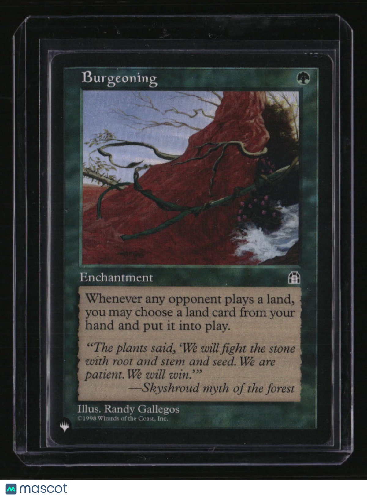 The List Reprints Burgeoning