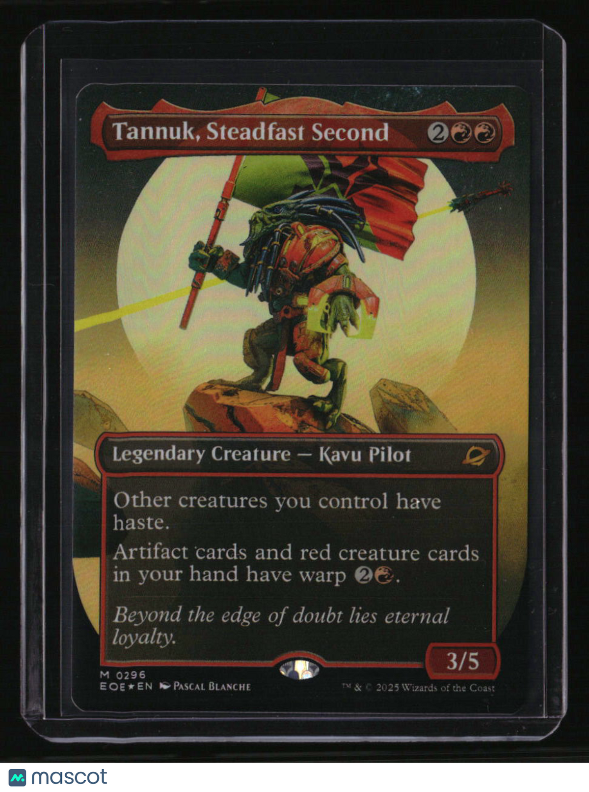 Edge of Eternities Tannuk, Steadfast Second (Borderless) Foil