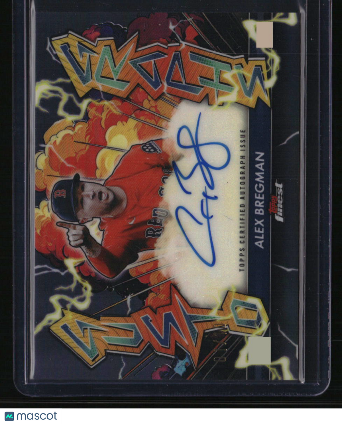 2026 Finest Alex Bregman Gustographs Black Refractors First On Print 1/10
