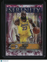 2025-26 Topps Chrome LeBron James Serenity Magenta Refractor #/399