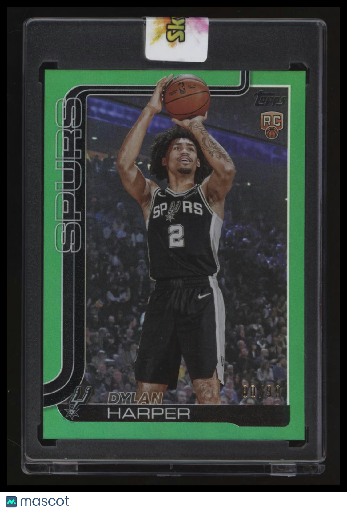 2025-26 Topps Dylan Harper Green Holo Foil #/99
