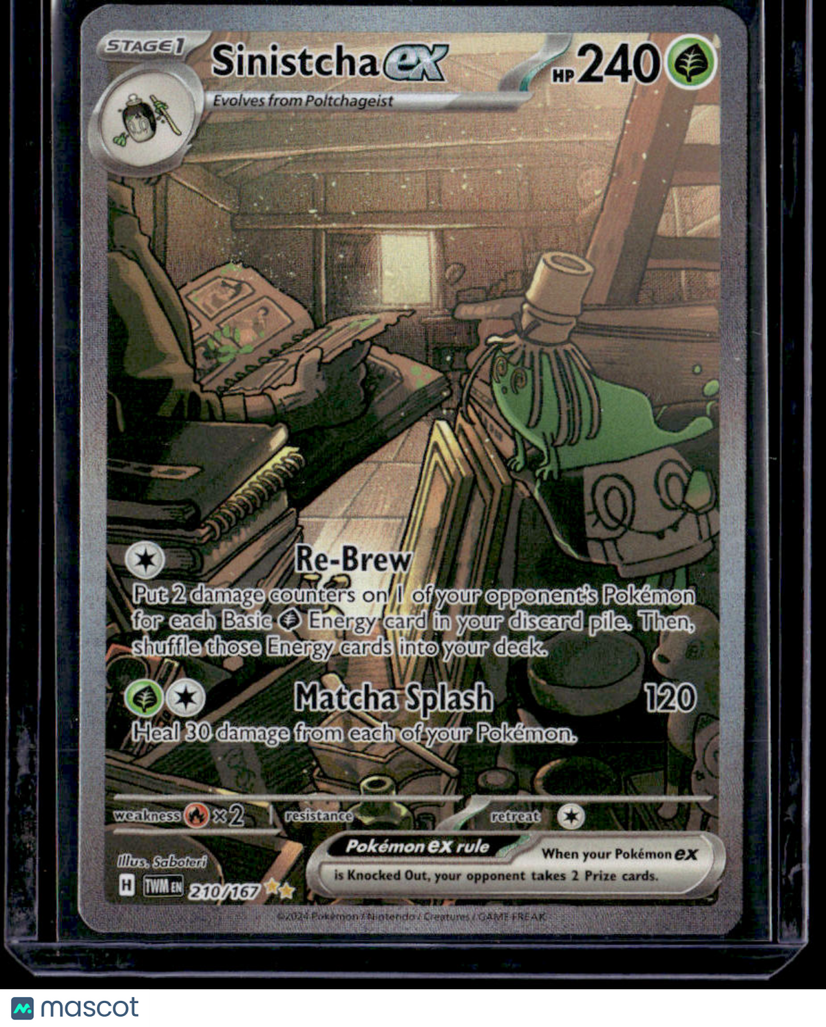 SV06: Twilight Masquerade Sinistcha ex