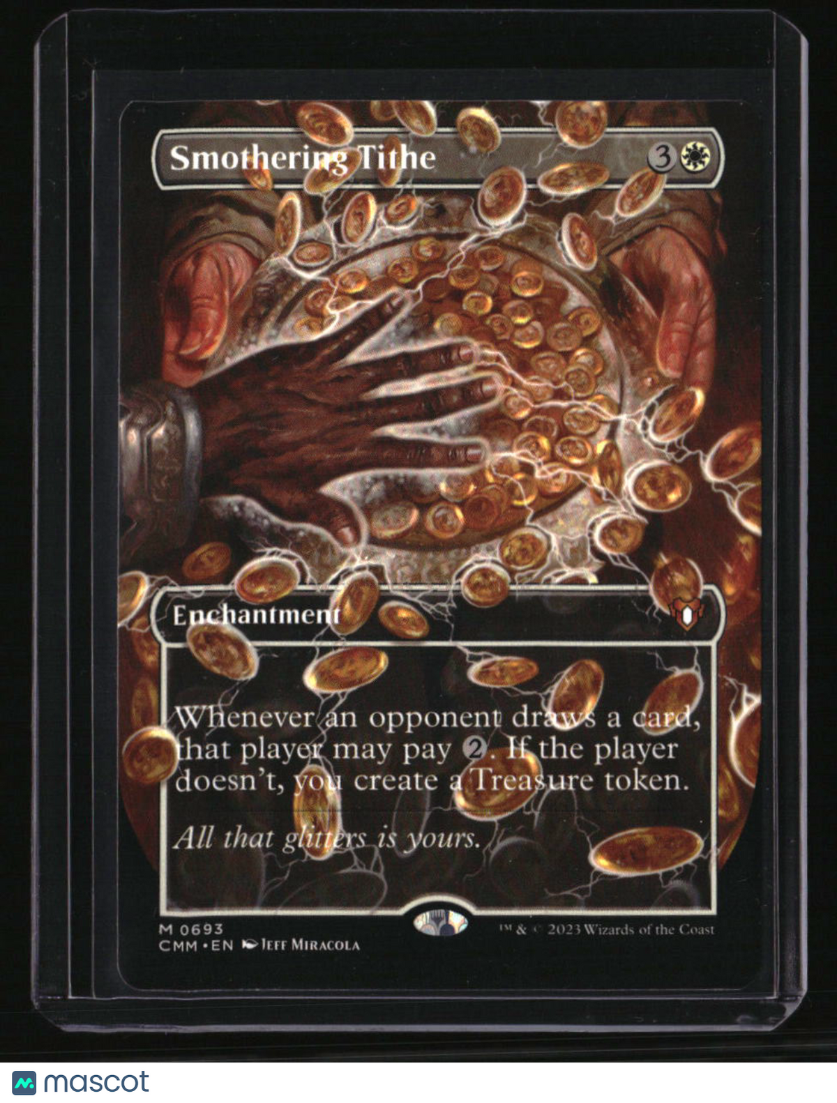 Commander Masters Smothering Tithe (Borderless)