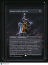 Double Masters Sword of Fire and Ice (Borderless) Foil