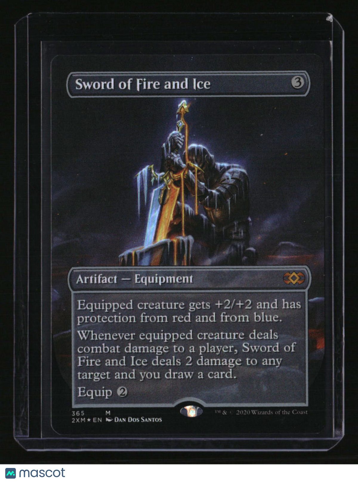 Double Masters Sword of Fire and Ice (Borderless) Foil