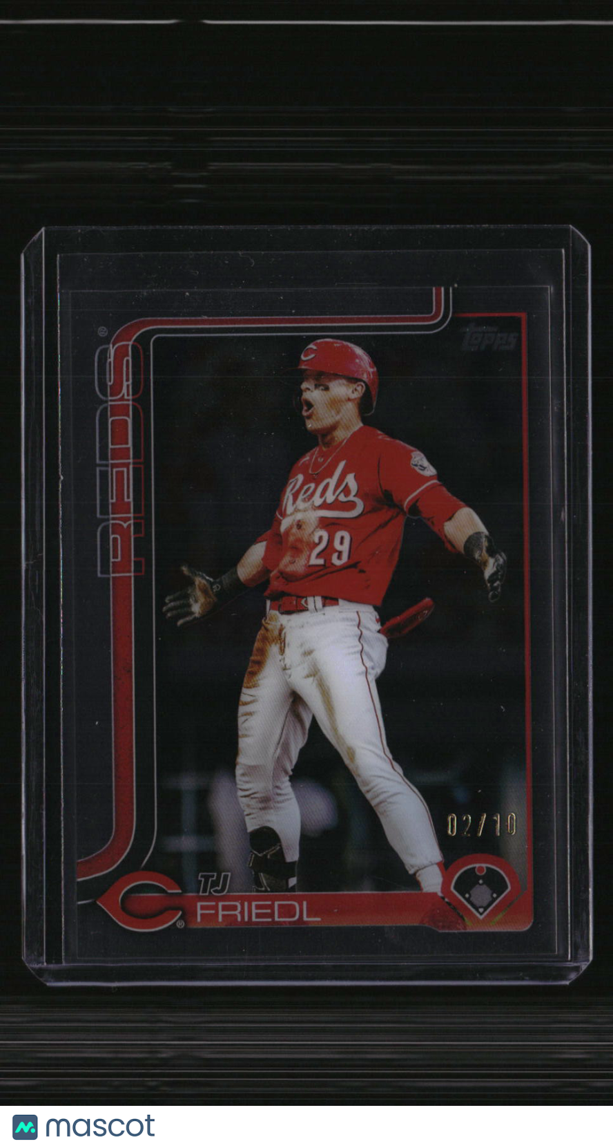 2025 Topps Tj Friedl Clear #/10