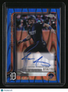 2025 Topps Chrome Update Jace Jung Rookie Debut Auto Blue RayWave #/150