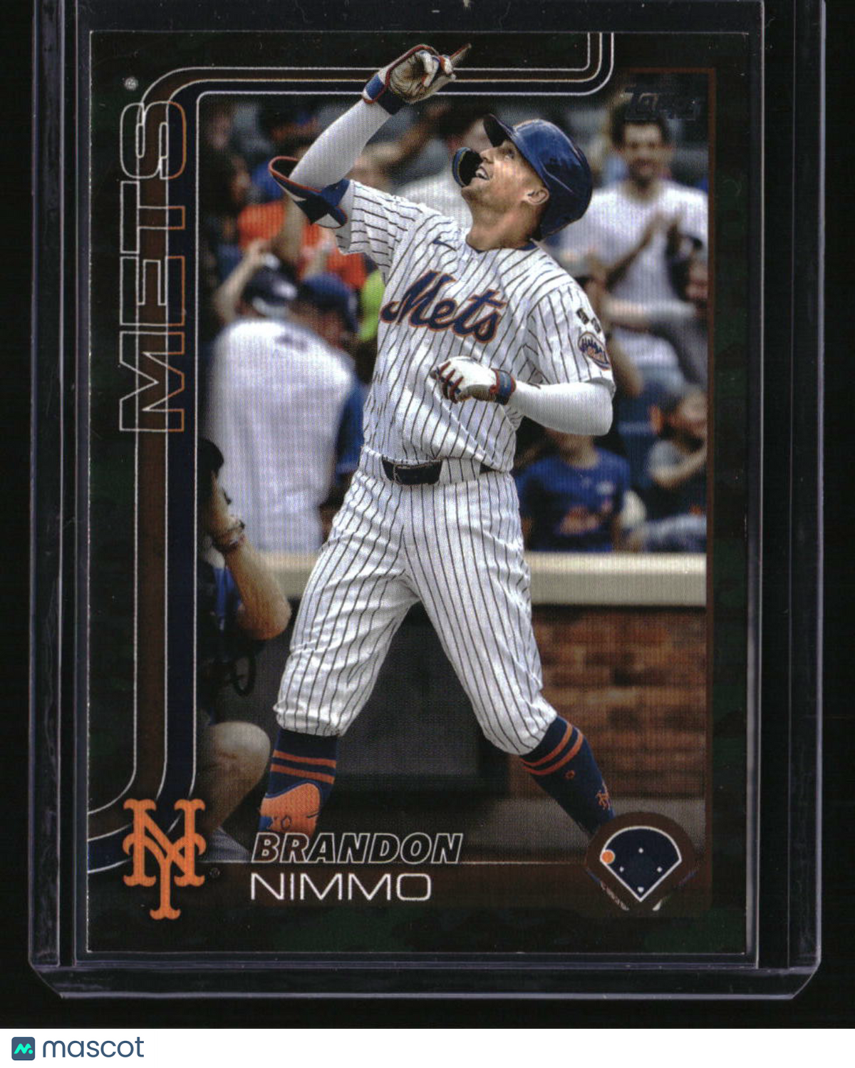 2025 Topps Brandon Nimmo Memorial Day Camo #/25