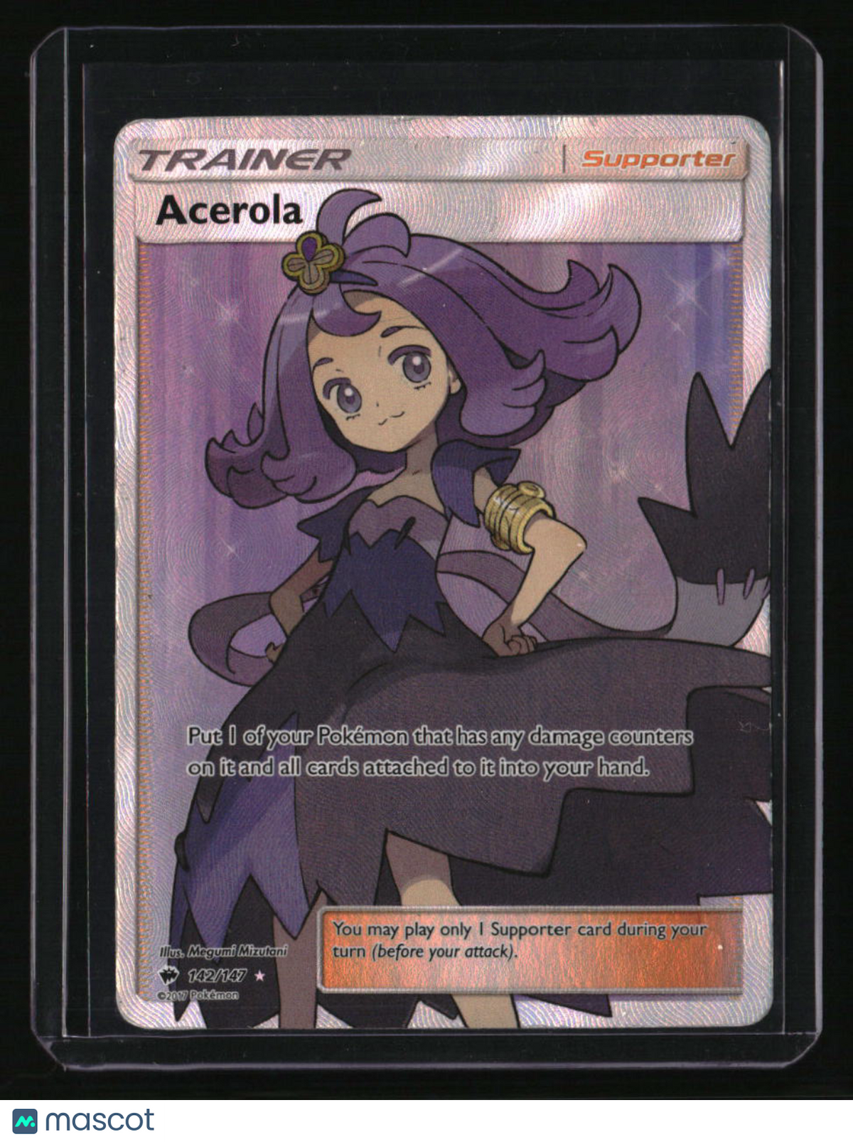 SM - Burning Shadows Acerola (Full Art)