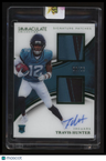 2025 Panini Immaculate Signature Patches Rookie Emerald Travis Hunter #/25