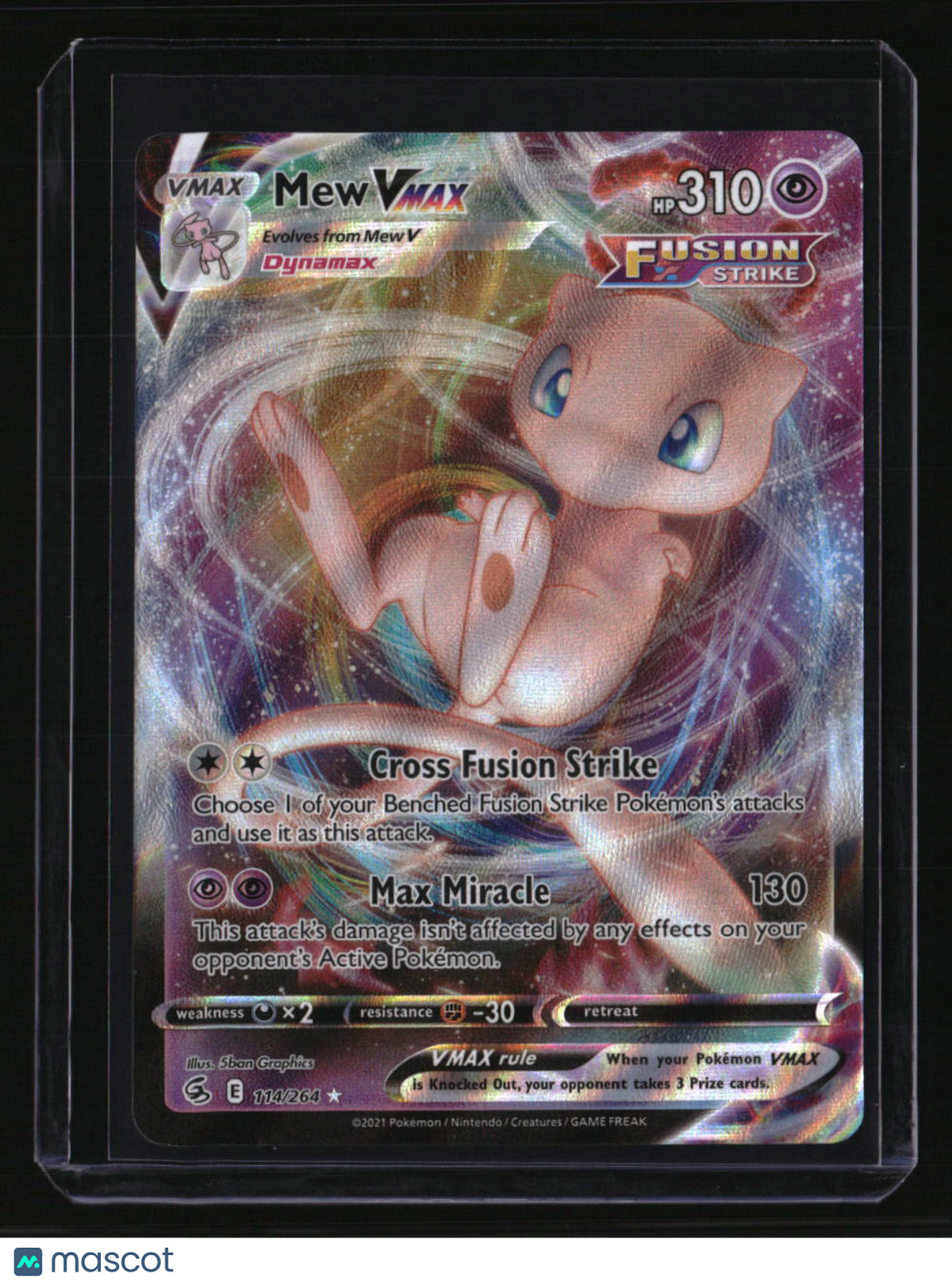SWSH08: Fusion Strike Mew VMAX