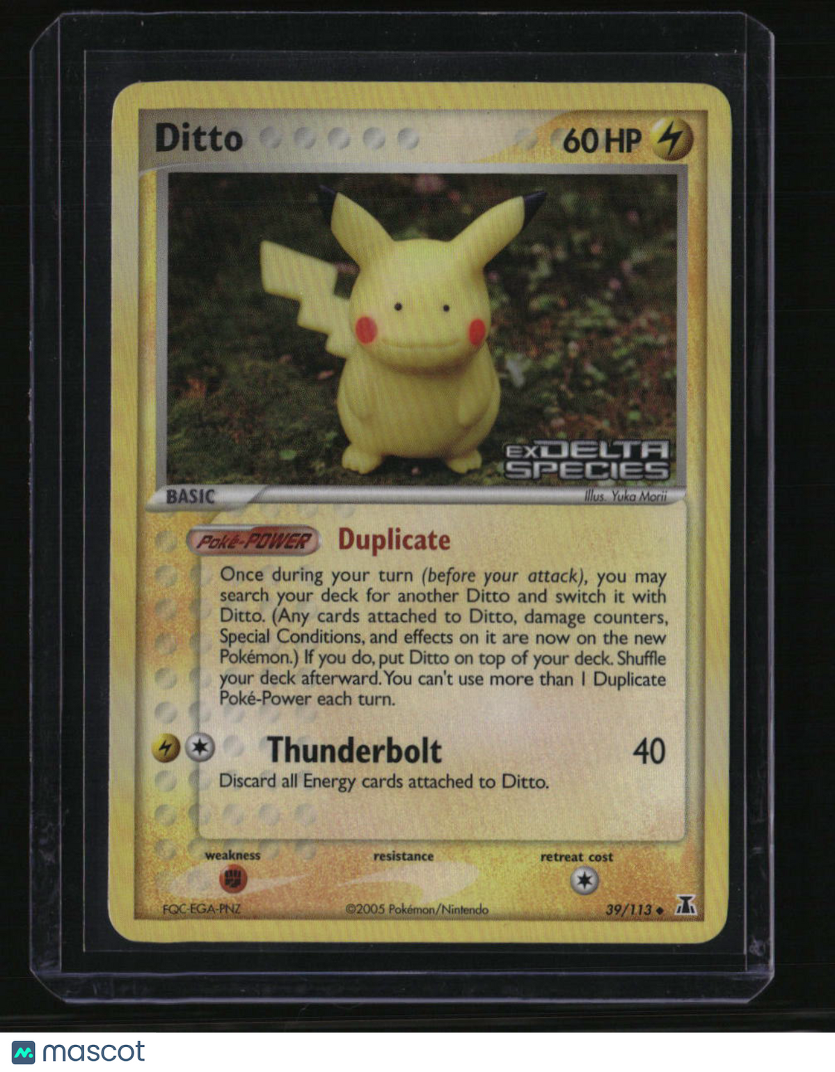 Delta Species Ditto (Pikachu) Reverse Holo