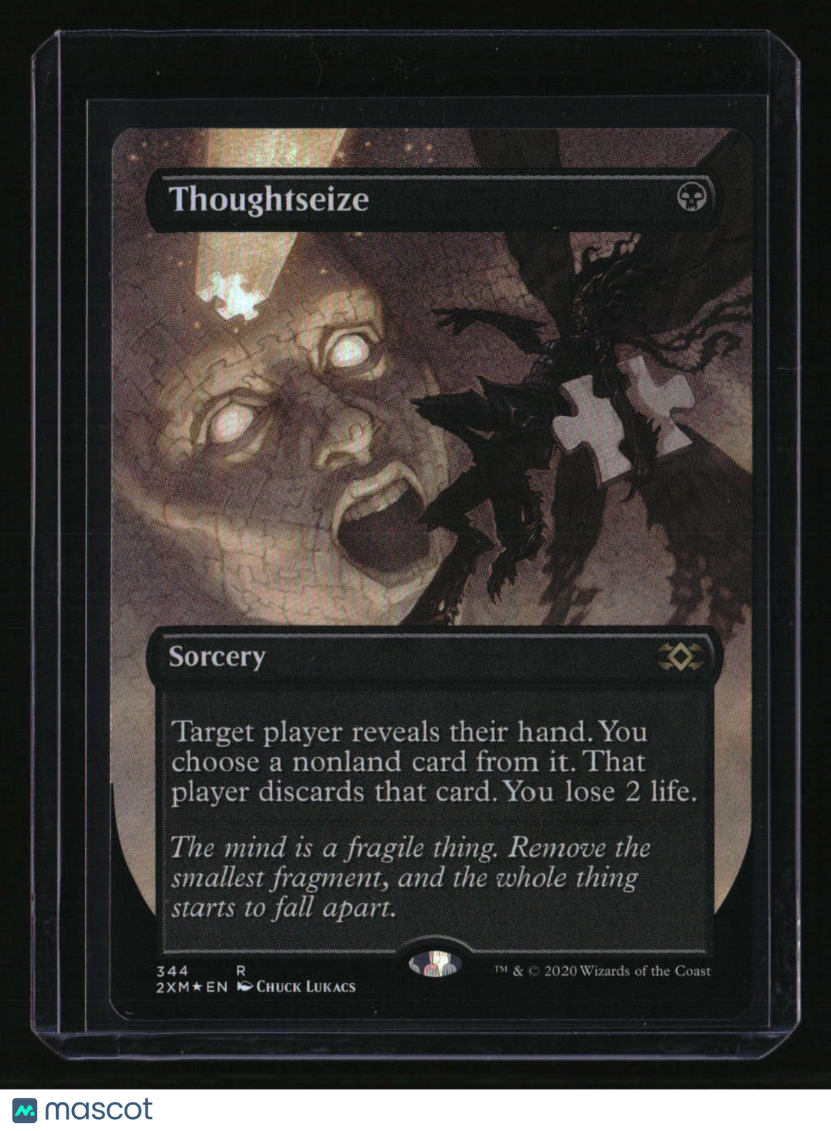 Double Masters Thoughtseize (Borderless) Foil