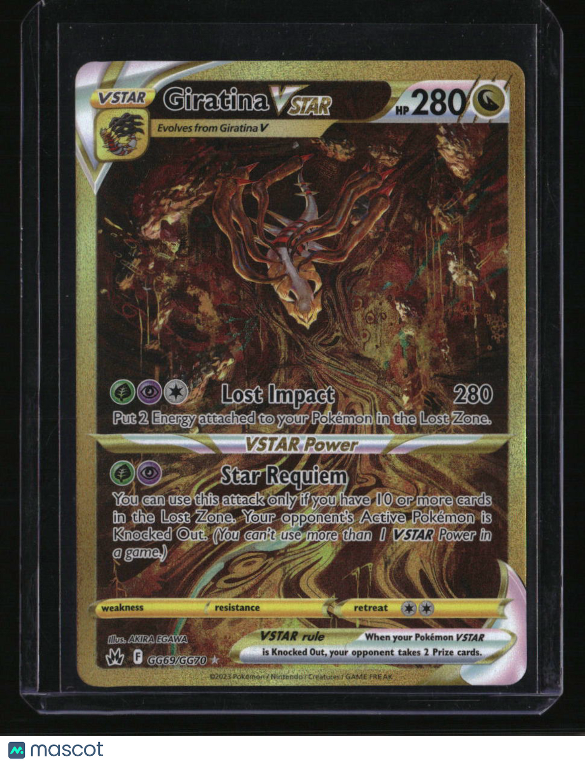 Crown Zenith: Galarian Gallery Giratina VSTAR (Secret)