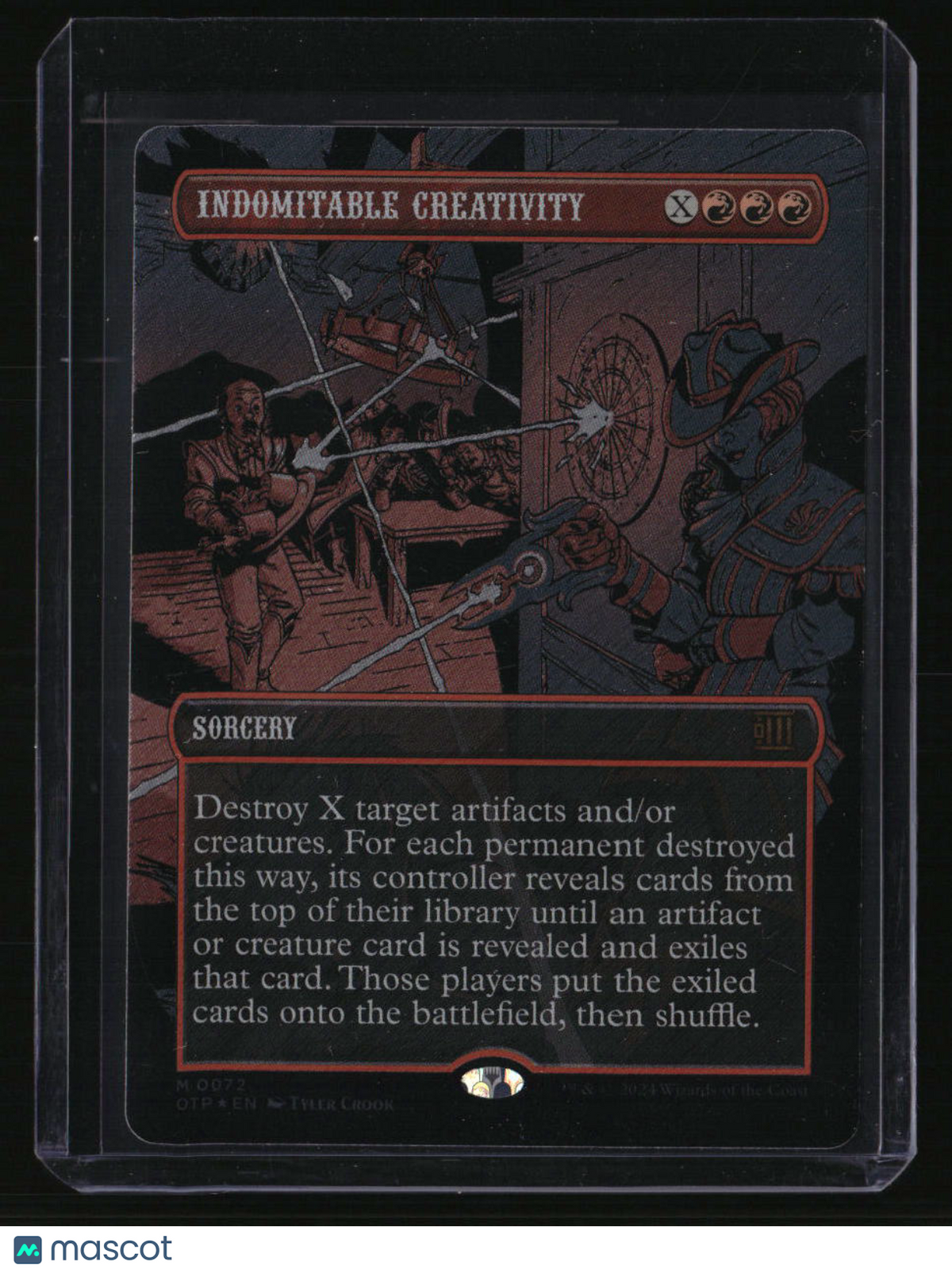 Outlaws of Thunder Junction: Indomitable Creativity (Textured Foil)