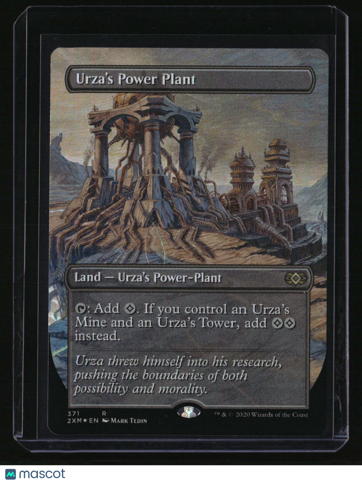 Double Masters Urza's Power Plant (Borderless) Foil
